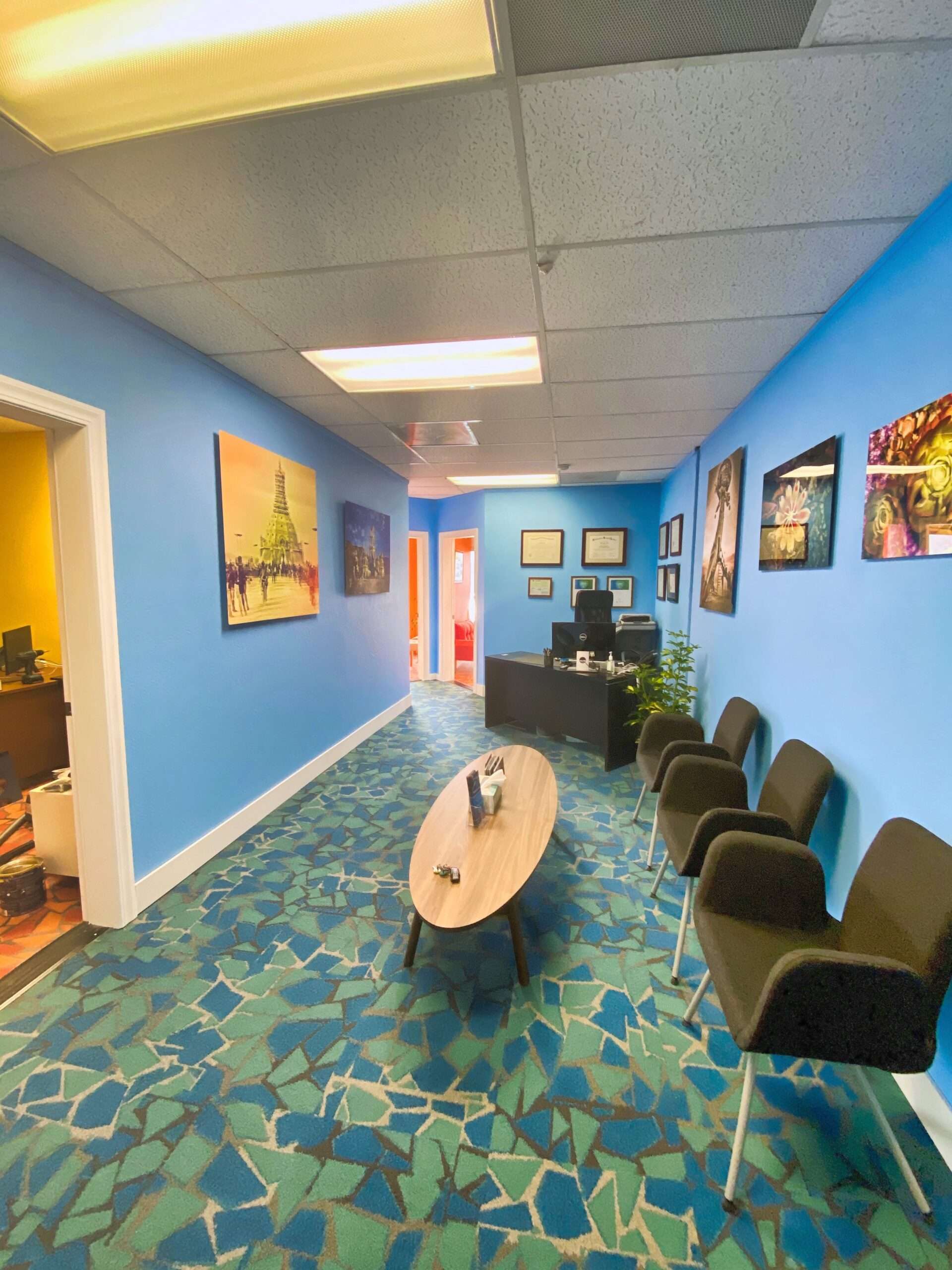 TMS treatment room